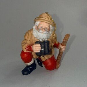 Vintage Santa Claus Around World Danbury Mint Christmas Ornament Figurine Africa